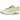 Nike Air Max 1 Lemonade sneakers i profil med limegul ovandel i reflekterande material, gröna detaljer och en synlig Air-enhet i sulan