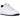 Nike Air Force 1 Low Retro Puerto Rico sneakers från sidan med vit läderovandel, marinblå swoosh och broderad Puerto Rico-flagga vid hälen.