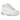 Nike Air Max 95 Recraft Triple White sneakers i vit sidoprofil med den klassiska vågiga designen i lager, synliga Air-enheter och vita skosnören