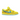 Nike SB Dunk Low Grateful Dead Bears Opti Yellow sneakers i sidoprofil med pälsdetaljer, gul ovandel i fuskpäls och en blå swoosh logotyp