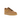 Nike Air Force 1 Low Flax Wheat sneakers i en snygg vinklad profil som visar ovandel i vete-färgad nubuck, matchande skosnören och gummisula.