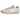 Nike Daybreak Pale Ivory Light Smoke Grey sneakers sedda från sidan med beige nylon, mockadetaljer och en svart Swoosh-logotyp på sidan
