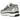 Nike P-6000 Metallic Silver sneakers i en snygg sidoprofil med silverfärgade detaljer, luftig vit meshovandel och en bekväm vit mellansula.