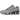 Nike Shox TL Wolf Grey Metallic Silver Blue sneakers i sidoprofil med silvergrå mesh, plastöverlägg och de ikoniska stötdämpande Shox-pelarna