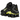 Nike Shox TL Black Dynamic Yellow Metallic Silver sneakers i sidoprofil med svart ovandel, gula accenter och den ikoniska mekaniska Shox-mellansulan.