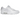 Nike Air Max 90 Recraft Triple White sneakers i sidoprofil med helt vit ovandel i läder och synlig Air dämpning i sulan