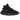 Adidas Yeezy Boost 350 V2 Black Red sneakers i sidoprofil med svart Primeknit-ovandel, röd SPLY-350-text och en räfflad svart Boost-sula