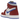 Air Jordan 1 High Zoom Air CMFT Team Red sneakers sedda från sidan med röd ovandel, svart swoosh-logotyp samt vit och röd sula