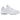 Nike Air Max 95 Essential White Grey Fog sneakers i profil med grå nyanser, mesh-ovandel, ikonisk vågig design och vita skosnören