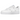 Nike Air Force 1 LX White sneakers i sidoprofil med klassisk vit läderdesign, perforerad tåbox och en slitstark yttersula i gummi.