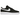Nike Air Force 1 Low 07 Black White Pebbled Leather sneakers i sidoprofil med svart strukturerat läder, vit swoosh och klassisk gummisula.