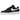 Nike Air Force 1 Low 07 Black White Pebbled Leather sneakers i sidoprofil med svart läderöverdel, vit swoosh och klassisk vit mellansula