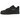 Nike Air Force 1 Low Jewel Black Grey Royal sneakers sedda från sidan med svart läder, grå mellansula och en blå Jewel Swoosh på sidan.