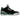 Air Jordan 3 Retro Pine Green sneakers i sidoprofil med svart läderovandel, gröna detaljer, vit mellansula och grå elefantmönstrade paneler