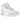 Air Jordan 3 Retro Pure Money 2025 sneakers i en snygg sidoprofil med vit läderöverdel, elefantmönstrade detaljer och en ren vit mellansula.