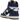 Nike Dunk High AMBUSH Deep Royal sneakers i sidoprofil med markant blått läder, vit mellansula och förlängd svart Swoosh-logotyp