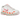 Nike P-6000 Digital Pink Crimson sneakers sidoprofil i vit mesh med rosa läderdetaljer, crimson swoosh och retro-inspirerad design.