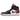 Air Jordan 1 Mid SE Black Dark Beetroot sneakers i sidoprofil med svart läderöverdel, mörkröda detaljer och klassisk vit mellansula