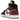 Air Jordan 1 Mid SE Black Dark Beetroot sneakers i sidoprofil med svart överdel, mörkröda paneler, vit mellansula och svarta skosnören.