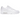 Nike Air Max 90 Leather Triple White sneakers i vinklad profil med helt vit läderovandel, synlig Air-enhet och matchande vita skosnören