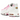 Nike Air Max Plus Pink Fade sneakers sedda från sidan med vit gradient, rosa detaljer, vågiga linjer och synliga Air-enheter i mellansulan.