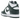 Nike Dunk High SP Spartan Green sneakers i vinklad profil med läderöverdel i vitt och skogsgrönt samt matchande grön yttersula och skosnören.