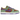Nike Dunk Low Veneer sneakers i sidovy med mockadetaljer i gröna och bruna toner, vit mellansula och brun yttersula.