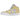 Air Jordan 1 Mid Mixed Textures Yellow sneakers sidoprofil i gula toner med ovandel i läder, vit mellansula och ikonisk Swoosh-logotyp