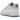 Nike Air Force 1 Low UV Reactive Swoosh sneakers i en klassisk sidoprofil med vit läderovandel och det distinkta UV-reaktiva swoosh-logotypen.