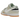 Nike Dunk Low Scrap Sea Glass sneakers i en angled view med lapptäcksdesign, nyanser av grönt, vitt och grått samt mesh-detaljer och synliga sömmar.