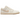 Air Jordan 1 Low Sail Rattan sneakers i en vinklad profil med beige läderovandel, vit mellansula och klassisk Jumpman-logotyp på plösen