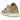 Air Jordan 1 Low Rattan Sail Desert sneakers i vinklad vy med ovandel i beigefärgat och off-white läder samt klassisk snörning