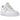 Nike Air Force 1 Low Pixel Summit White sneakers i vinkelvy med vit läderöverdel, unik pixelerad mellansula och perforerad tåbox