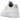 Nike Air Force 1 Low Pixel Summit White sneakers i sidoprofil som visar den tjocka vita mellansulan och den unika, kantiga swoosh-logotypen