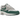 Nike Air Max 1 Anniversary Green sneakers i vinklad profil med vit ovandel, grön mudguard, grönt swoosh och synlig Air-enhet i sulan.