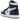 Air Jordan 1 Retro High CO.JP Midnight Navy 2020 sneakers i sidoprofil med mörkblå mockadetaljer, vit ovandel och en stilren silverfärgad Swoosh