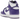 Nike Dunk High SP Varsity Purple sneakers i sidoprofil med lila läderöverlägg, vit bas och den ikoniska vita mellansulan