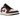 Air Jordan 1 Low Mocha sneakers i sidoprofil med brun ovandel, svart swoosh och vit mellansula med detaljerade skosnören.