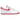 Nike Air Force 1 Low 07 Next Nature Aster Pink sneakers i profil, med vit ovandel, rosa Swoosh-detaljer och en klassisk gummisula i vitt.