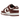Nike Dunk Low Team Red sneakers i sidoprofil med mörkröd och vit läderkonstruktion, vit mellansula och klassisk röd yttersula