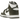 Nike Dunk High Retro Cargo Khaki (2021) sneakers från sidan med vita läderdetaljer, mörkgröna paneler och klassisk yttersula i gummi