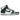 Nike Dunk High Australia sneakers i en vinklad vy med läderovandel i olivgrönt och vitt, matchande gröna skosnören och gummisula