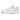 Nike Dunk Low Photon Dust sneakers sidoprofil i grå och vit läder med vit mellansula, platta skosnören och grå swoosh-detaljer