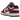 Nike Dunk Low Bordeaux sneakers sedda från sidan med bordeauxfärgade överlägg, vit läderbas, klassisk gummisula och matchande skosnören.