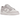 Nike Dunk Low Venice sneakers i sidoprofil som visar den klassiska läderdesignen med mjuka violetta överlägg på en vit bas med matchande sula.