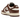 Nike Dunk Low Cocoa Wow sneakers sidoprofil med brun läderovandel, matchande skosnören och vit mellansula på en brun yttersula