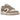Nike Dunk Low Sail Plum Eclipse sneakers i sidoprofil med cremefärgad ovandel, mörkbruna läderdetaljer och matchande sula.