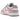 Nike Dunk Low Indigo Haze sneakers i klassisk sidoprofil med pastellila läderöverdel, matchande skosnören och vit mellansula