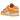 Nike Dunk Low Laser Orange sneakers i sidoprofil med vit läderbas, orangea läderpaneler, orange swoosh och vit mellansula