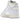 Nike Dunk High Sail Football Grey sneakers i sidoprofil med ljus krämfärgad bas, grå överlägg och klassisk vit mellansula